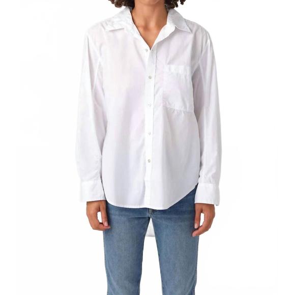 NEW AMO ruth oversize shirt in white - Picture 1 of 4